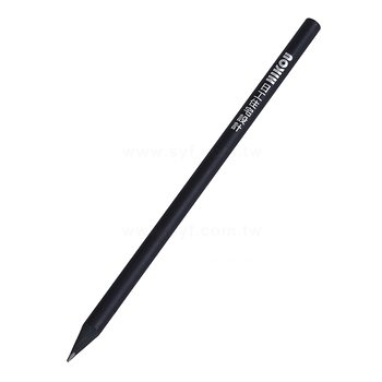 黑木鉛筆單色印刷-消光黑筆桿印刷禮品-採購批發製作贈品筆_7