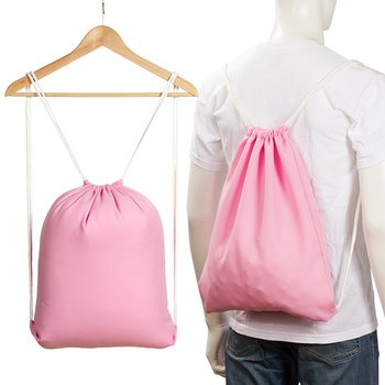 斜紋布後背包-大 150D/可選色-單面單色束口背包_5