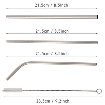 不鏽鋼吸管-5件組吸管組-帆布袋-304不鏽鋼原色_2
