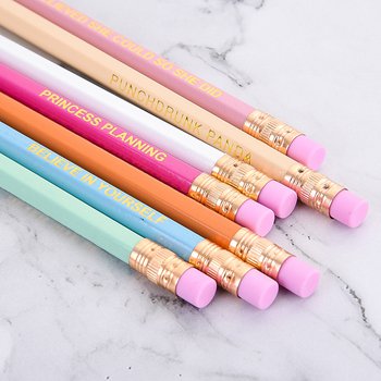 鉛筆-六角橡皮擦頭印刷筆桿禮品-廣告環保筆-客製化印刷贈品筆_2