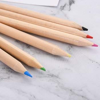 鉛筆-盒裝6色鉛筆廣告印刷禮品-環保廣告筆-採購客製印刷贈品筆_3