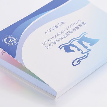 三合一銅版紙封面款便利貼-封面彩印(霧膜)-內頁彩印-平頭PET五色標_4