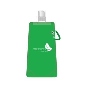塑膠摺疊水瓶-可客製化印刷LOGO_3