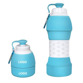 濾嘴設計矽膠摺疊水瓶-可客製化印刷LOGO_0