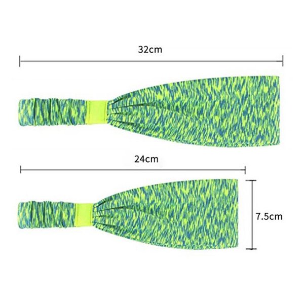排汗運動聚酯纖維髮帶-2
