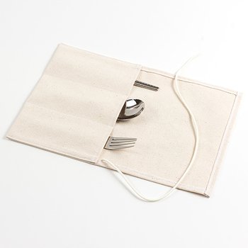 捲式餐具袋-本白帆胚布-單面彩色印刷_2