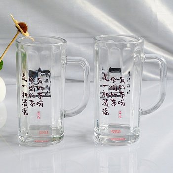 500ML冷變色杯玻璃啤酒杯-可客製化印刷企業LOGO_1