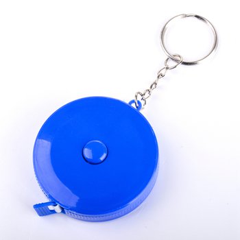 塑料捲尺-圓形造型鑰匙圈_0