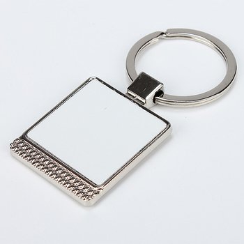 下壓紋方型金屬鑰匙圈_2