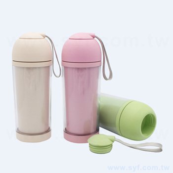 小麥桔梗隨手杯H-400ml雙層旋蓋式隨身杯_1