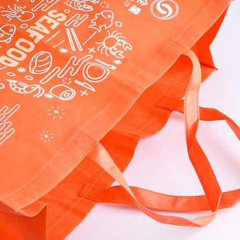 不織布環保購物袋-厚度100G-尺寸W50xH36xD18cm-雙面雙色可客製化印刷_2