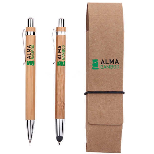 竹製自動鉛筆-2
