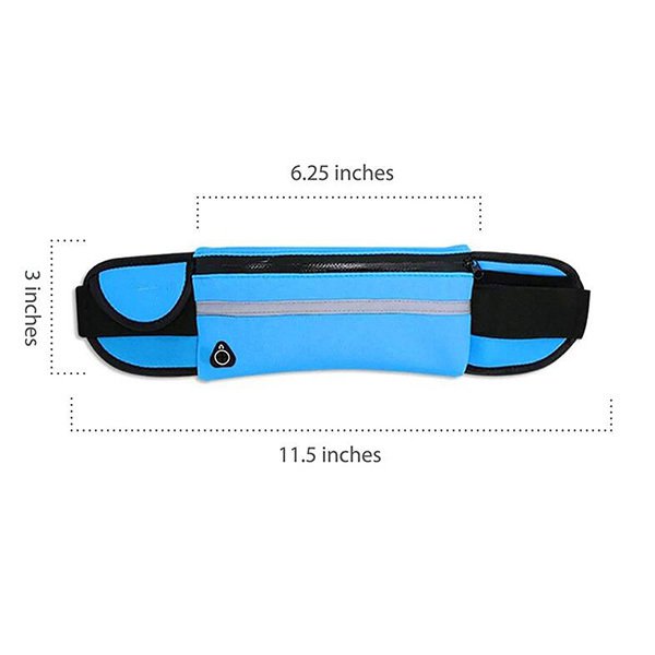 潛水布運動耳機孔腰包_3