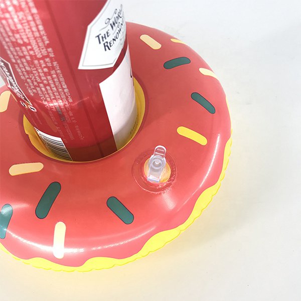 甜甜圈造型充氣杯架_4