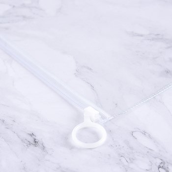 PVC透明夾鏈袋-31x15cm-白色圓圈拉頭_2