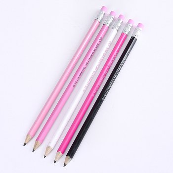 環保鉛筆-三角橡皮擦頭印刷廣告筆-採購批發製作贈品筆_0