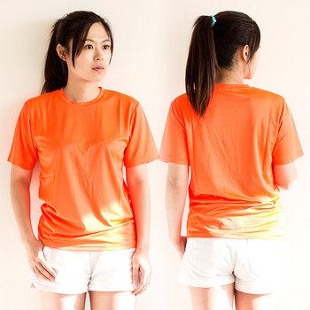 螢光T恤-吸濕排汗衣服/可選色及尺寸-單面單色印刷_1