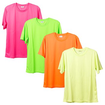 螢光T恤-吸濕排汗衣服/可選色及尺寸-單面單色印刷_0