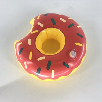 甜甜圈造型充氣杯架_2