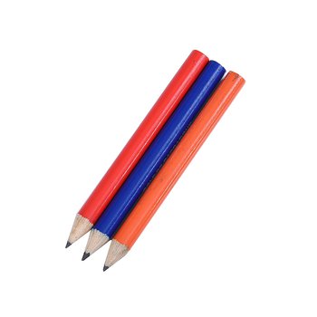 鉛筆-短筆桿印刷兩邊切頭廣告筆-採購批發製作贈品筆_0