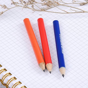 鉛筆-短筆桿印刷兩邊切頭廣告筆-採購批發製作贈品筆_4