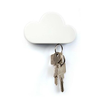 鑰匙架-雲朵造型磁性壁掛式鑰匙架-可客製化印刷企業LOGO_0
