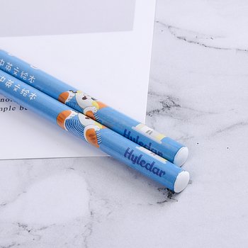 滿版印刷環保鉛筆-圓形塗頭印刷廣告筆-採購批發製作贈品筆_2