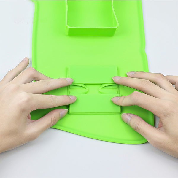 可摺疊便攜式矽膠寵物碗-4