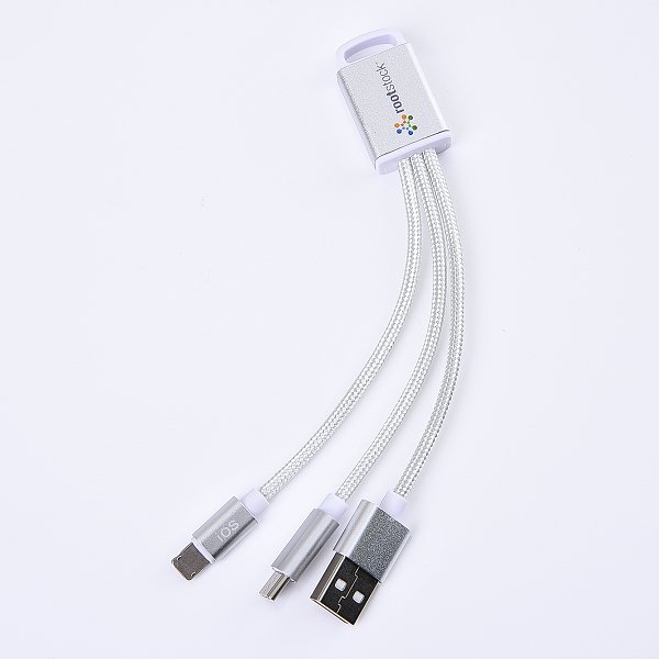 鑰匙扣USB-三合一USB數據線集線器_1