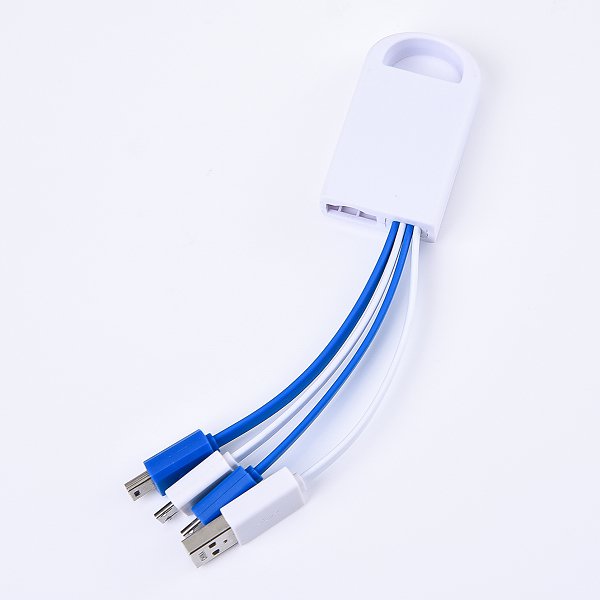 鑰匙扣USB-四合一USB數據線集線器_1