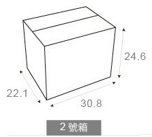 客製化彩印專屬包裝整理箱-拍賣貨運搬家紙箱-30.8x22.1x24.6 cm_1