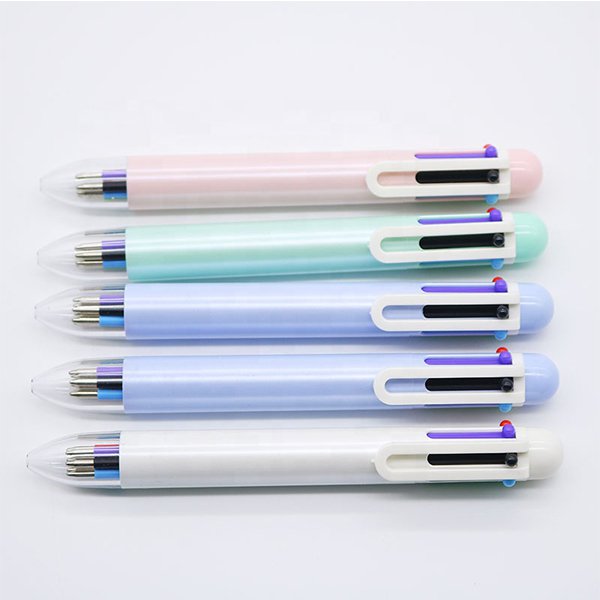 6色塑膠粗桿圓珠筆 -2