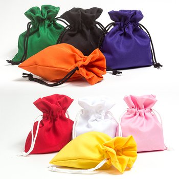 斜紋布束頸袋-150D染色斜紋布/可選色-單面單色束頸禮物袋_8