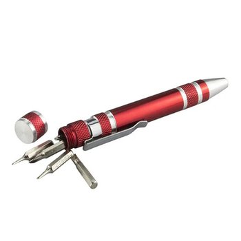 8件組筆型鋁合金螺絲起子H-工具組禮品_8