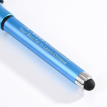 觸控筆-手機架觸控中性廣告筆-採購批發贈品筆-可客製化加印LOGO(同52GA-0084)_3