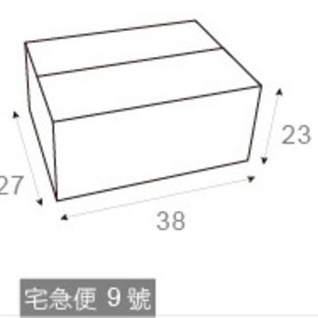 寬版箱-9號宅配38x27x23cm-宅配專用-貨運專用紙箱_1