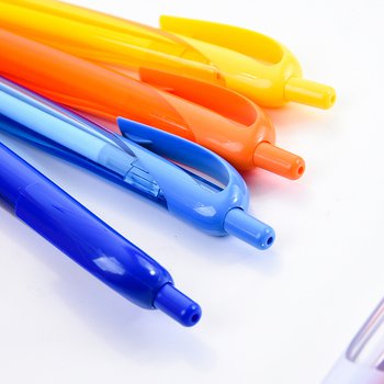 廣告筆-按壓式塑膠彩色筆管推薦禮品-7款單色原子筆-客製化贈品筆_3