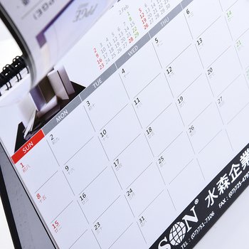 16開多功能桌曆-23x18cm客製化桌曆製作-三角桌曆禮贈品印刷logo_4