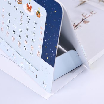月曆卡座-表面霧膜-立式相框彩色月曆印刷-客製化月曆製作_8