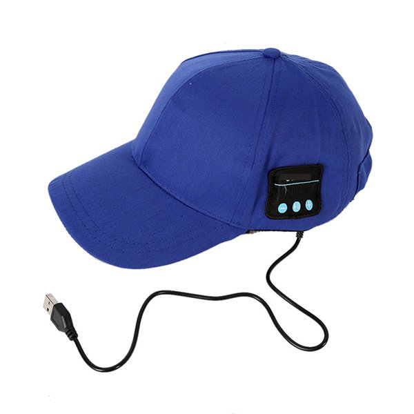 無線藍芽耳機智能棒球帽_1