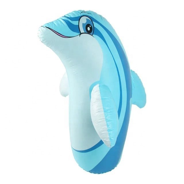 海豚造型PVC充氣玩具_3