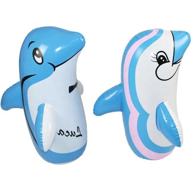 海豚造型PVC充氣玩具_2