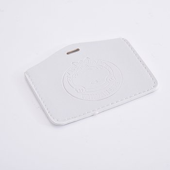 仿皮單層透明識別證皮套5.4x8.6cm-公司訂製旅展印刷-客製化配件推薦-批發證件帶印刷_4