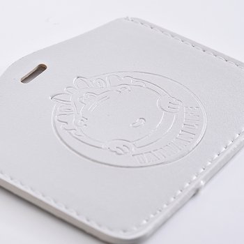 仿皮單層透明識別證皮套5.4x8.6cm-公司訂製旅展印刷-客製化配件推薦-批發證件帶印刷_5