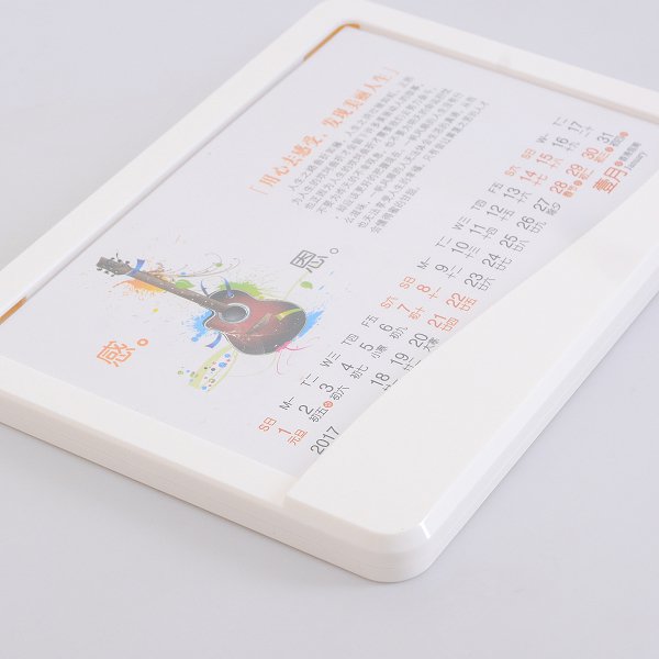 相框壓克力月曆-多功能可立式桌曆-2