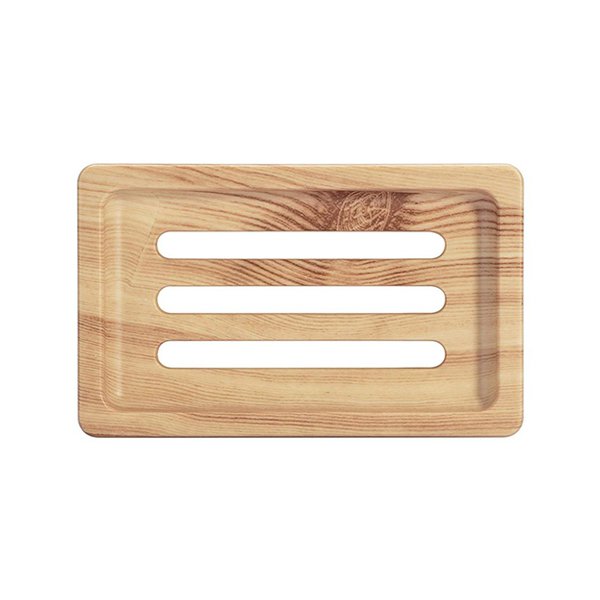 桌上型單層竹木肥皂盒-長方形_2