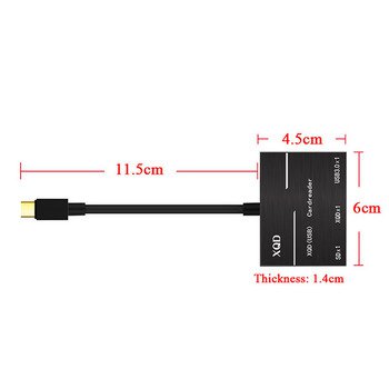 Type C讀卡機-支援SD/XQD卡/USB 3.0_2