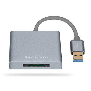 USB 3.0讀卡機-支援CFast card reader-鋁合金材質_0