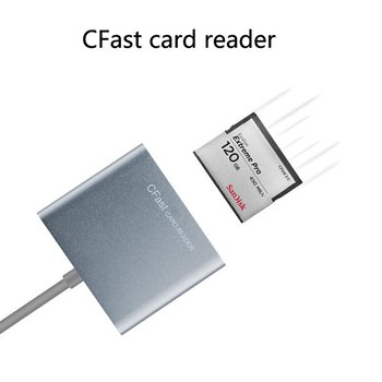 USB 3.0讀卡機-支援CFast card reader-鋁合金材質_2
