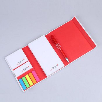 精裝便條紙-磁力貼/5色標-彩色印刷(附筆)_0